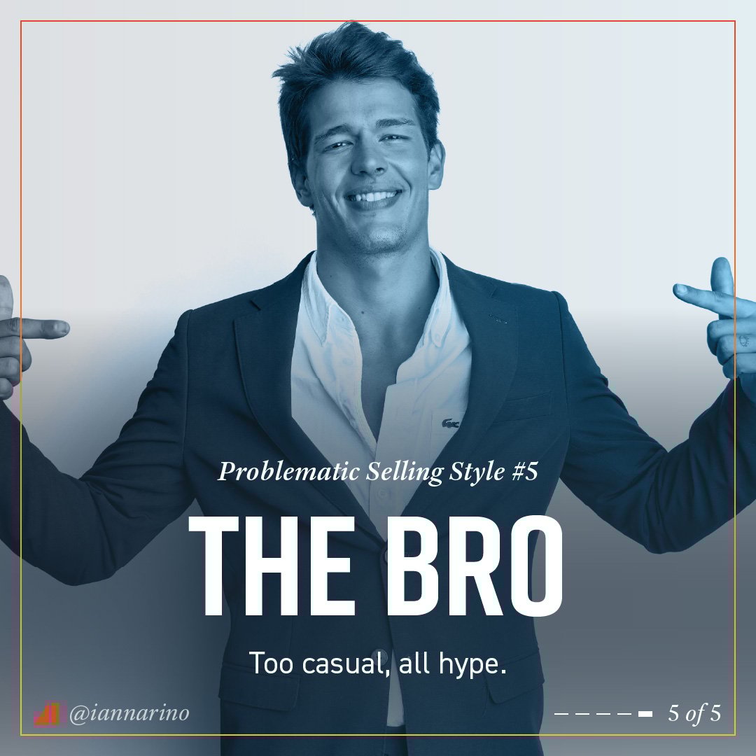 Frat bro looking casual businessman