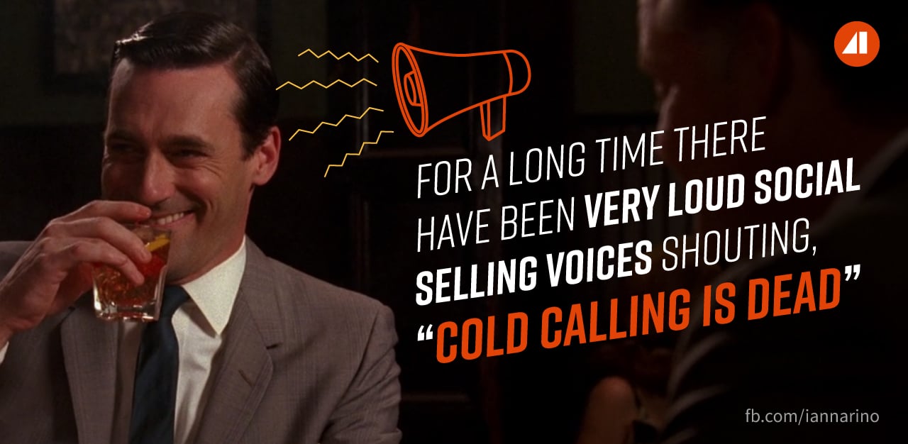 cold calling is dead