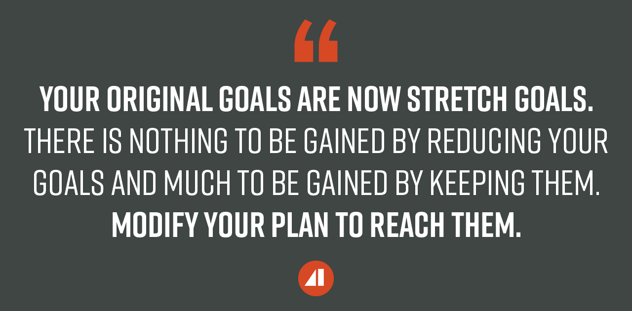 alt text image of a quote on goal-setting