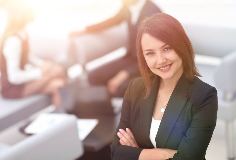 Successful-sales-woman