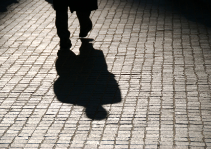 alt image for a shadow of someone leaving