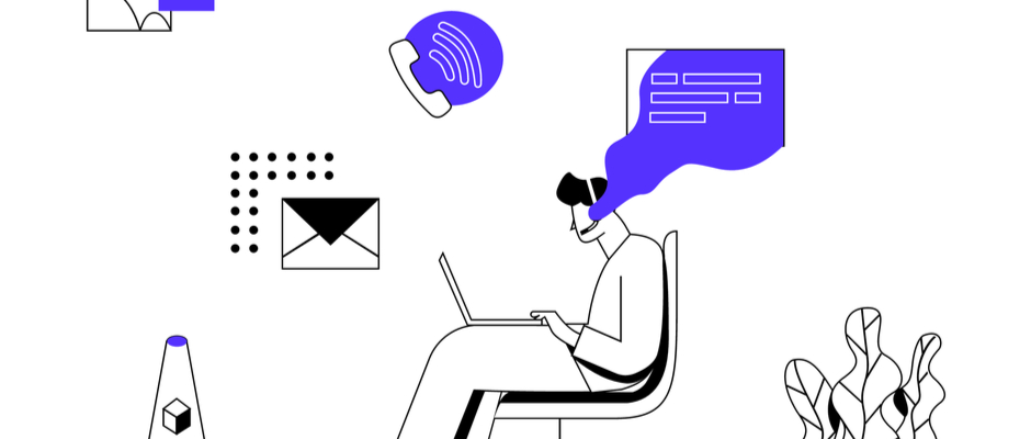A salesperson on a remote meeting listens to what isn't said