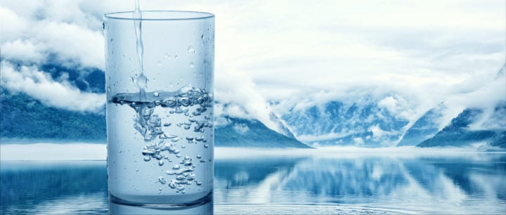 alt image text of glass of water half full representing mindset