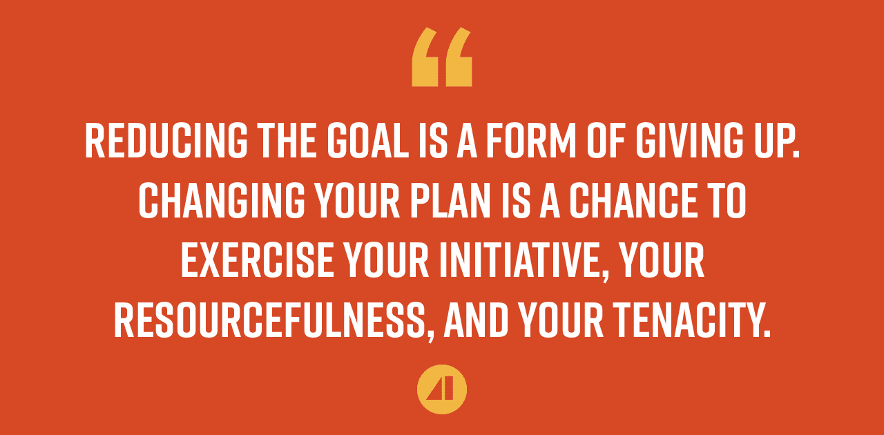 alt text image of a goal-setting quote