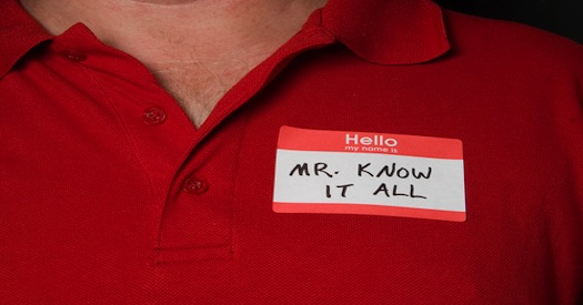 If You Believe You Already Know Everything