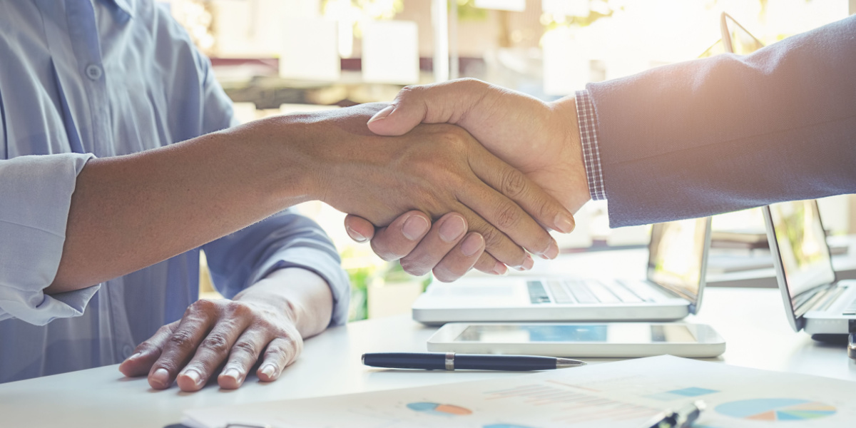business handshake