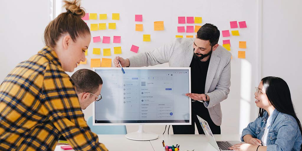 Business people in conference room meeting
