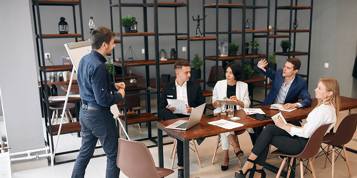 Business people in a meeting