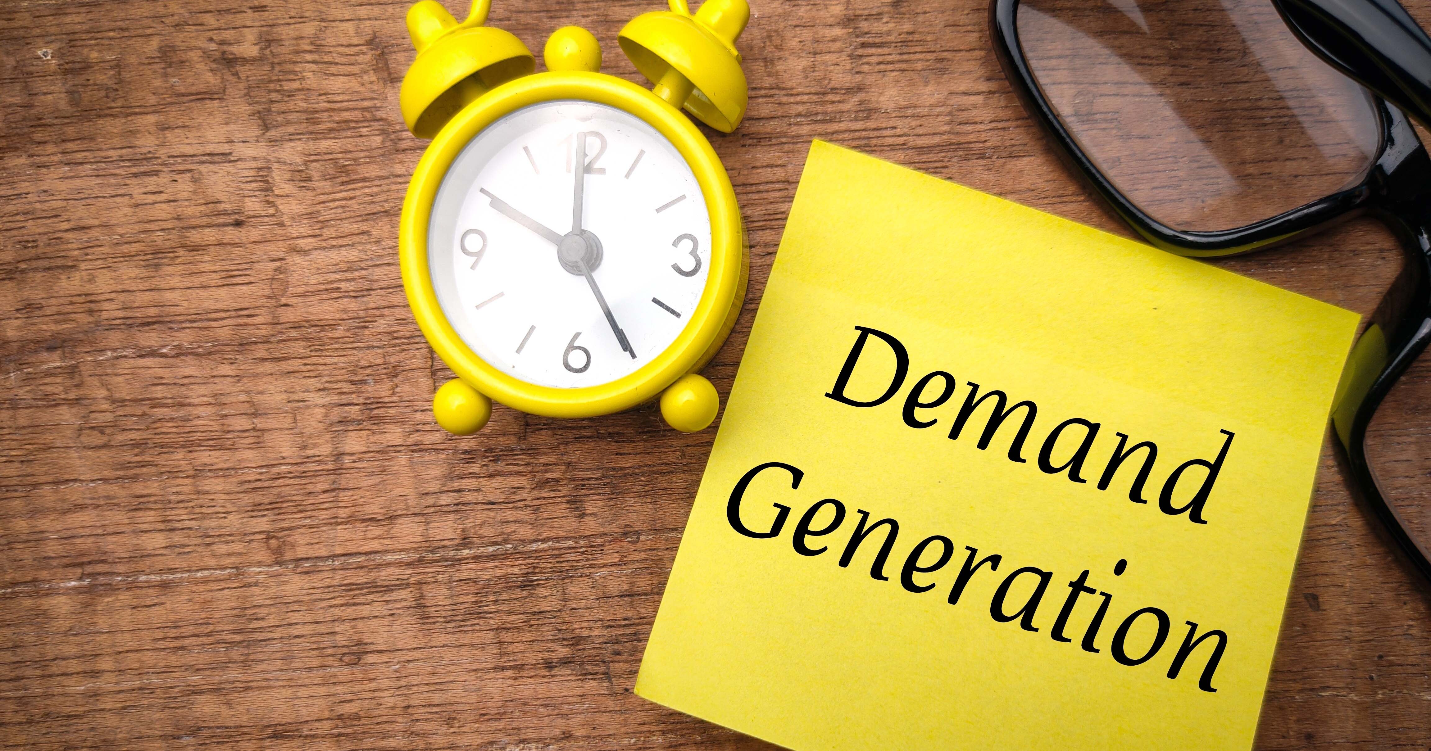There Is No Demand Generation